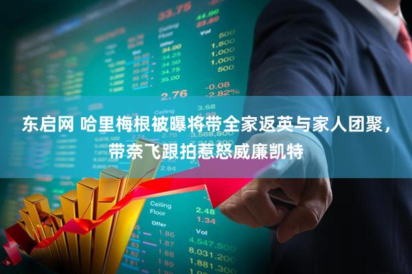 东启网 哈里梅根被曝将带全家返英与家人团聚，带奈飞跟拍惹怒威廉凯特